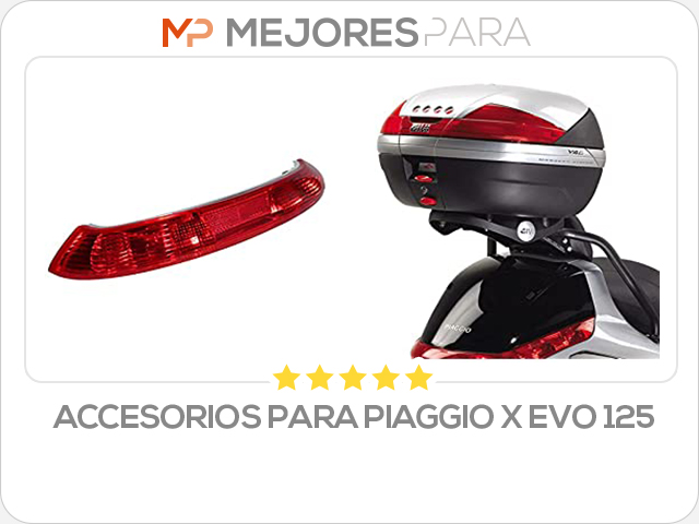 accesorios para piaggio x evo 125