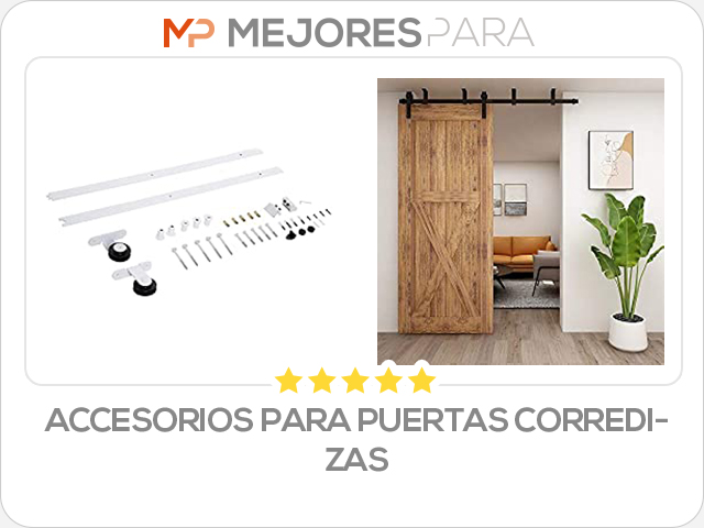 accesorios para puertas corredizas