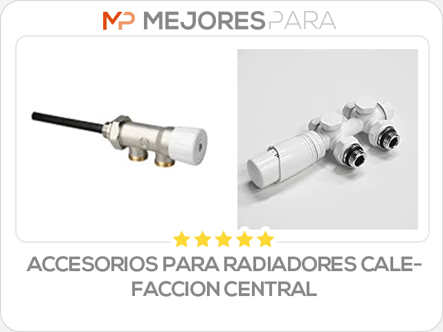 accesorios para radiadores calefaccion central