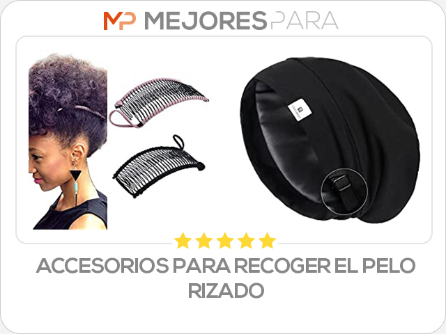 accesorios para recoger el pelo rizado