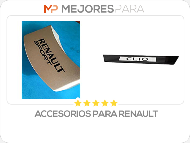 accesorios para renault