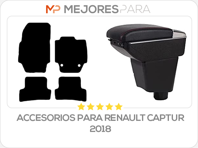 accesorios para renault captur 2018