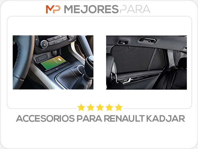 accesorios para renault kadjar