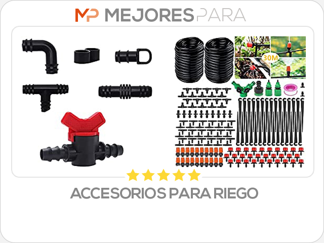 accesorios para riego