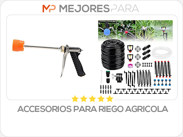 accesorios para riego agricola