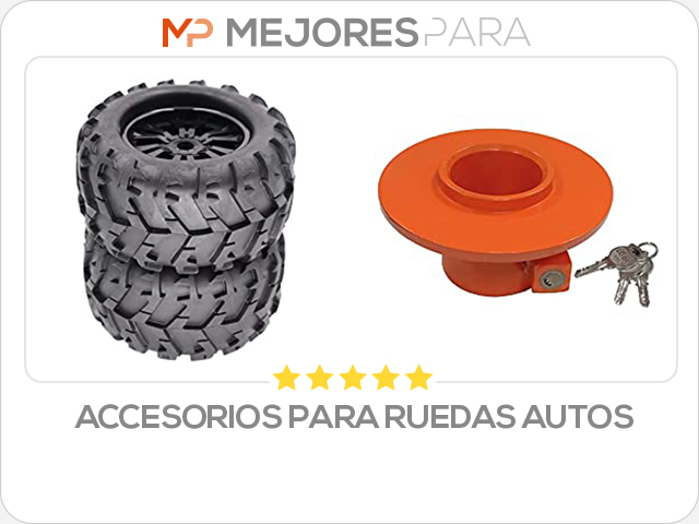 accesorios para ruedas autos