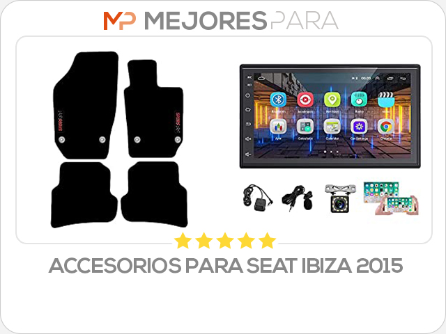 accesorios para seat ibiza 2015