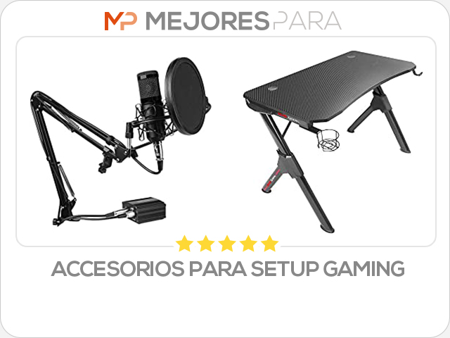 accesorios para setup gaming