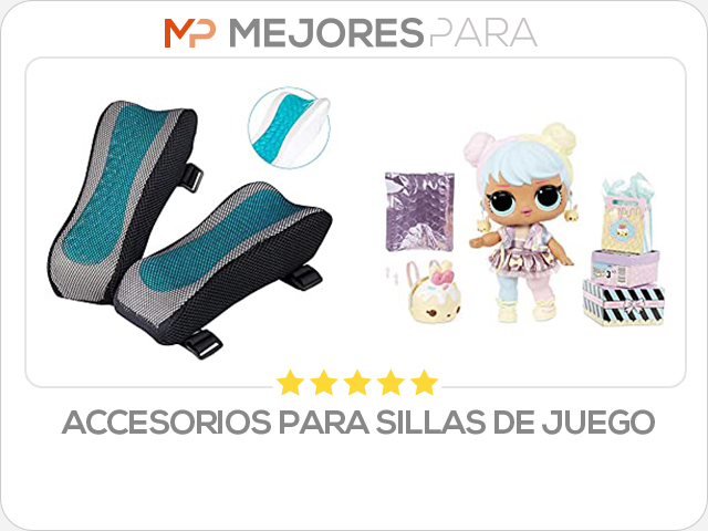 accesorios para sillas de juego