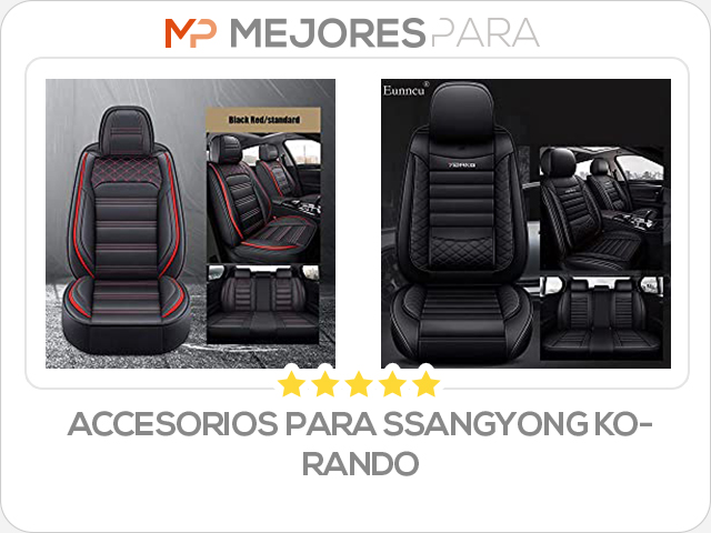 accesorios para ssangyong korando