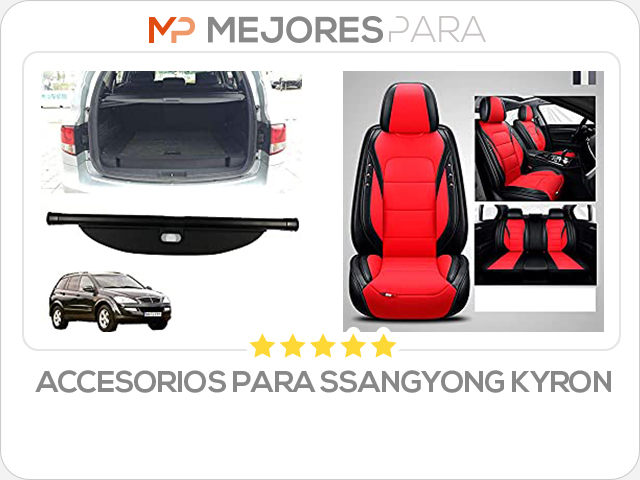 accesorios para ssangyong kyron