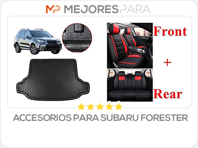 accesorios para subaru forester