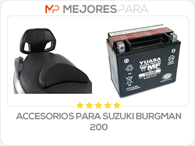 accesorios para suzuki burgman 200