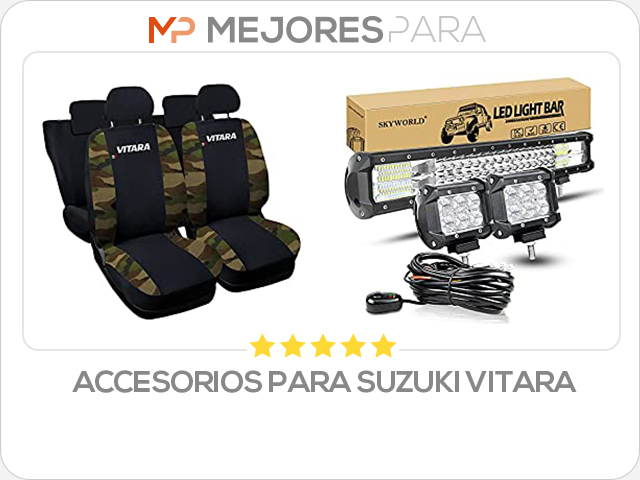 accesorios para suzuki vitara