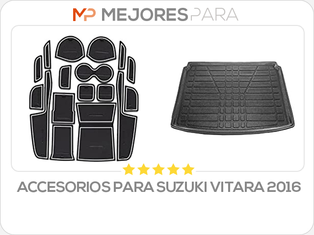 accesorios para suzuki vitara 2016