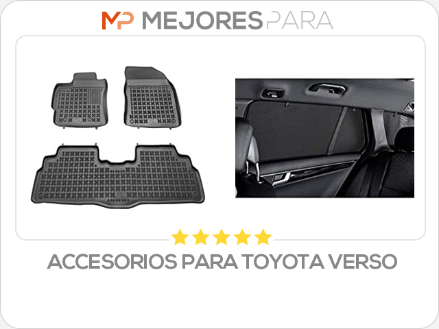 accesorios para toyota verso