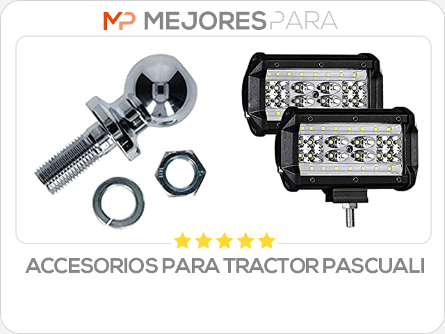 accesorios para tractor pascuali