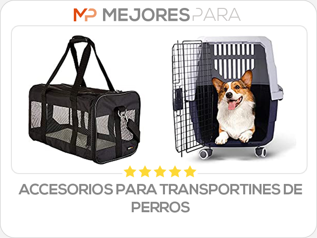 accesorios para transportines de perros