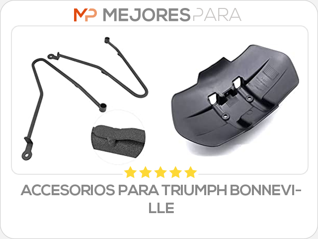 accesorios para triumph bonneville