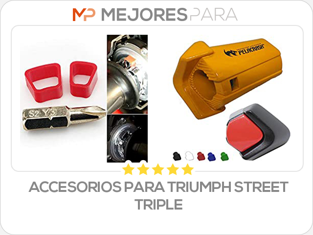 accesorios para triumph street triple