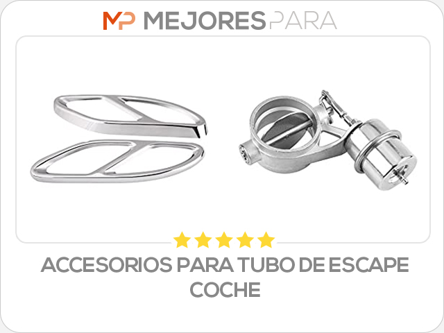 accesorios para tubo de escape coche