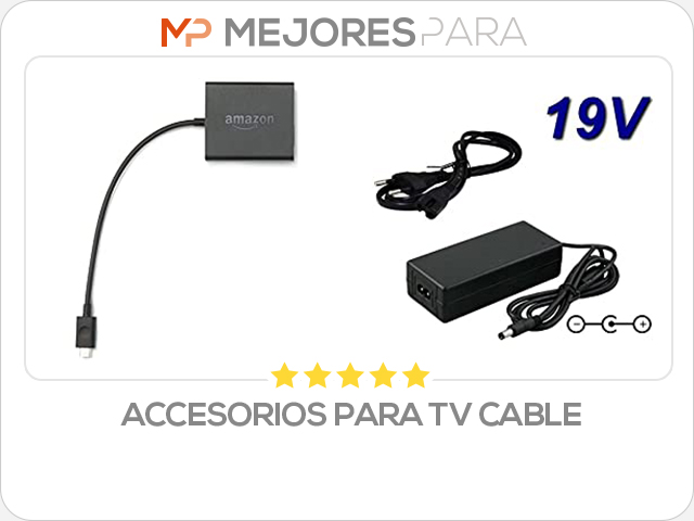 accesorios para tv cable