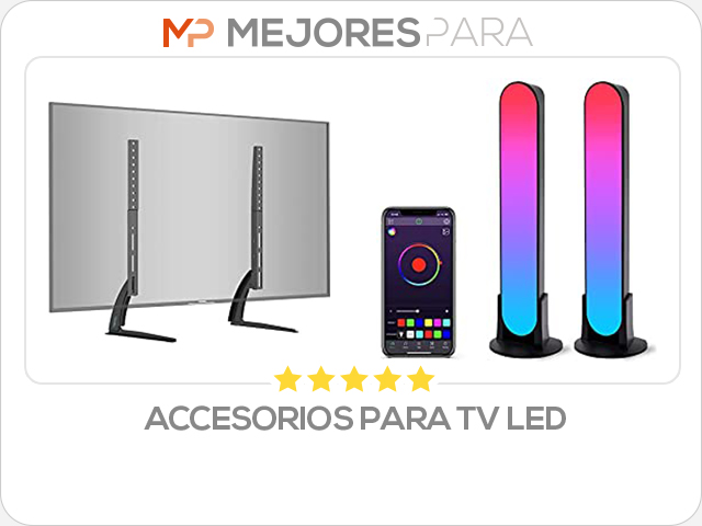 accesorios para tv led