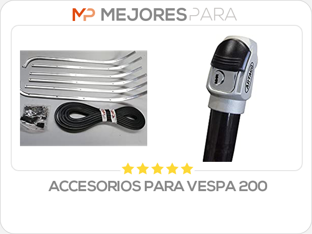 accesorios para vespa 200