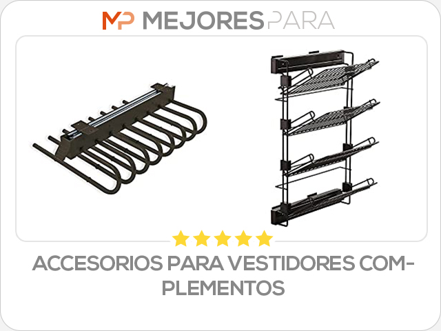 accesorios para vestidores complementos