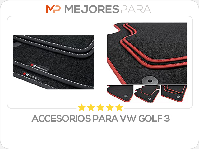 accesorios para vw golf 3