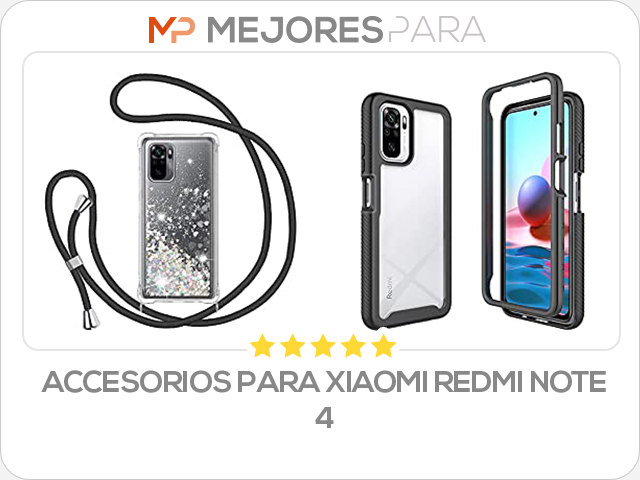 accesorios para xiaomi redmi note 4