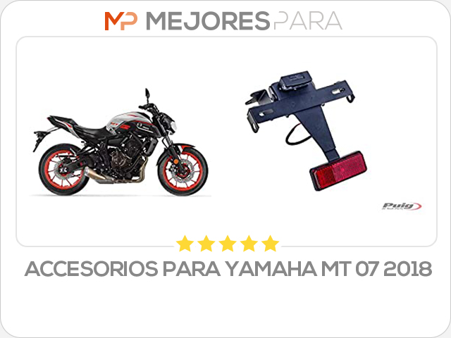 accesorios para yamaha mt 07 2018