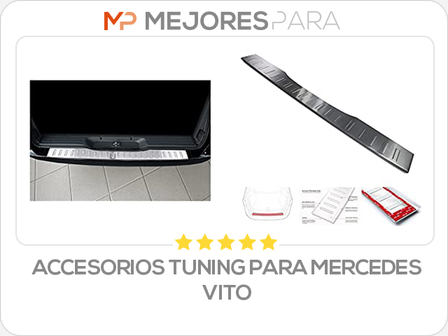 accesorios tuning para mercedes vito