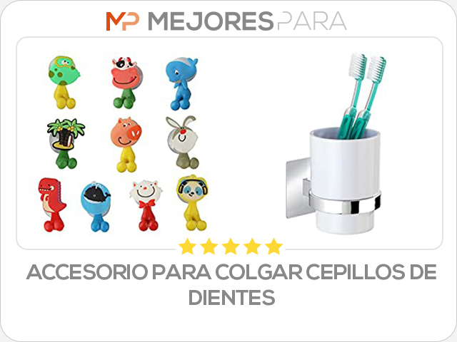 accesorio para colgar cepillos de dientes