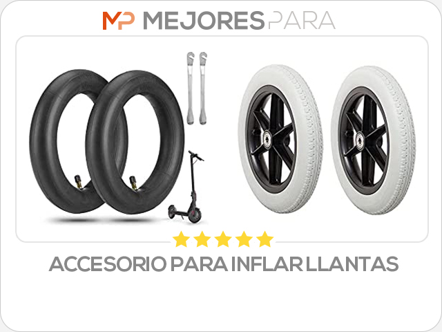 accesorio para inflar llantas