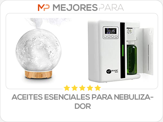 aceites esenciales para nebulizador