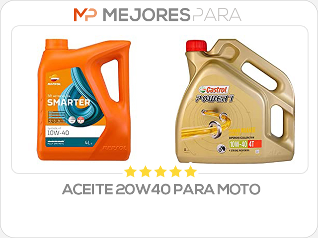 aceite 20w40 para moto