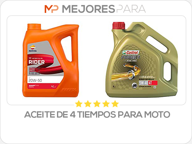 aceite de 4 tiempos para moto