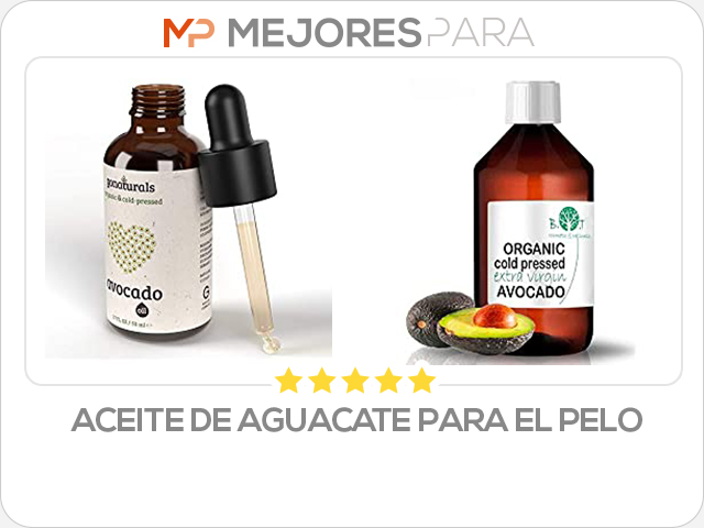 aceite de aguacate para el pelo