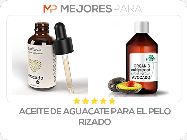 aceite de aguacate para el pelo rizado