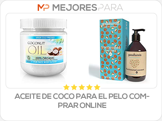 aceite de coco para el pelo comprar online