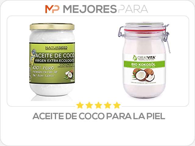 aceite de coco para la piel