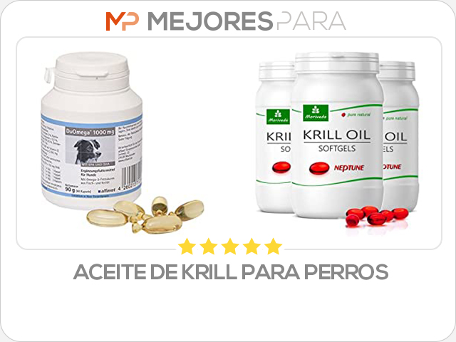 aceite de krill para perros