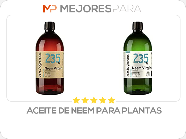 aceite de neem para plantas