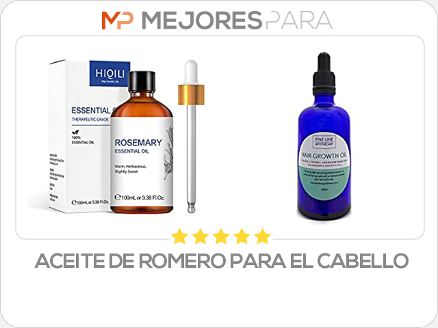 aceite de romero para el cabello