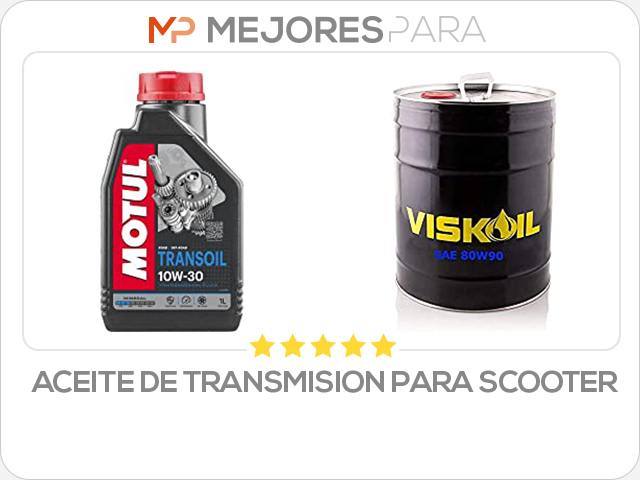 aceite de transmision para scooter