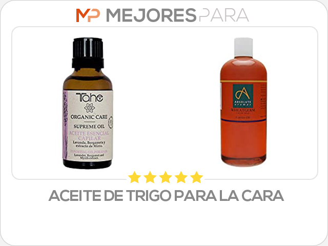 aceite de trigo para la cara