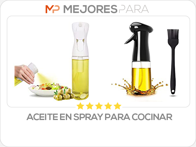 aceite en spray para cocinar