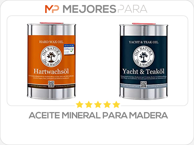 aceite mineral para madera