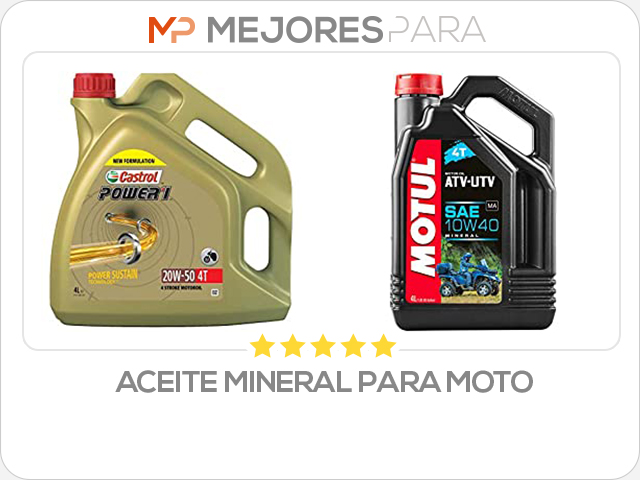 aceite mineral para moto